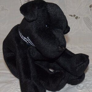 TY Beanie Babies – Luke the Black Lab (4th Generation) – Mismatched Dates – MNWT